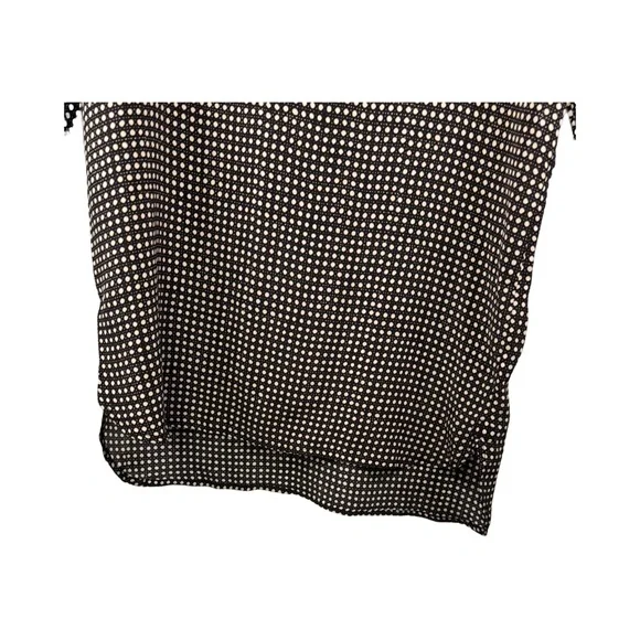 Day Birger ET Mikkelsen Long Sleeve 100% Silk Pop Over Tunic Black/white SZ 38(M - Picture 3 of 9